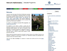 Tablet Screenshot of networkmaths.ie